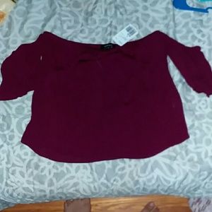 Off the shoulder top